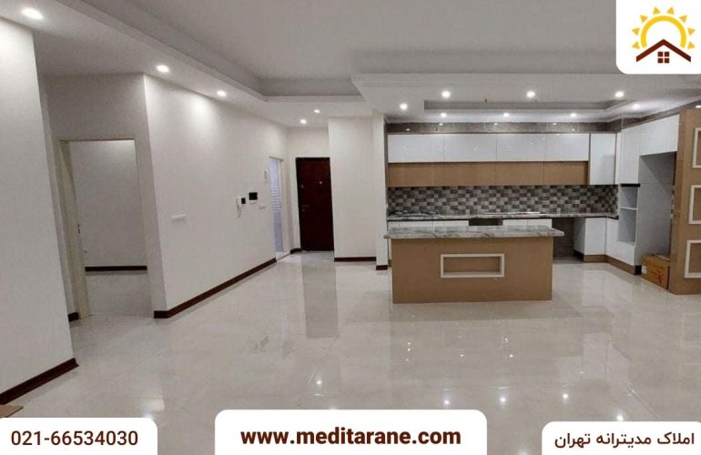آپارتمان۱۳۶متری ۳خواب تکواحدی ۲پارکینگسندی ۱ساله در ستارخان تهران