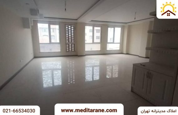 آپارتمان ۱۳۰متری نوسازتکواحدی ۳ خوابه۲تا پارکینگ سندی در ستارخان تهران