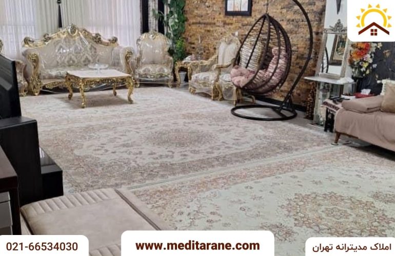 آپاتمان ۱۲۰ متری ۳ خوابه در شمال ستارخان تهران