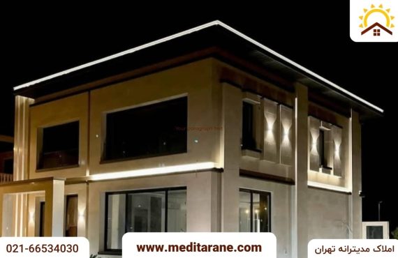 ویلای مدرن نوساز کلید نخورده در شهرک نمک آبرود