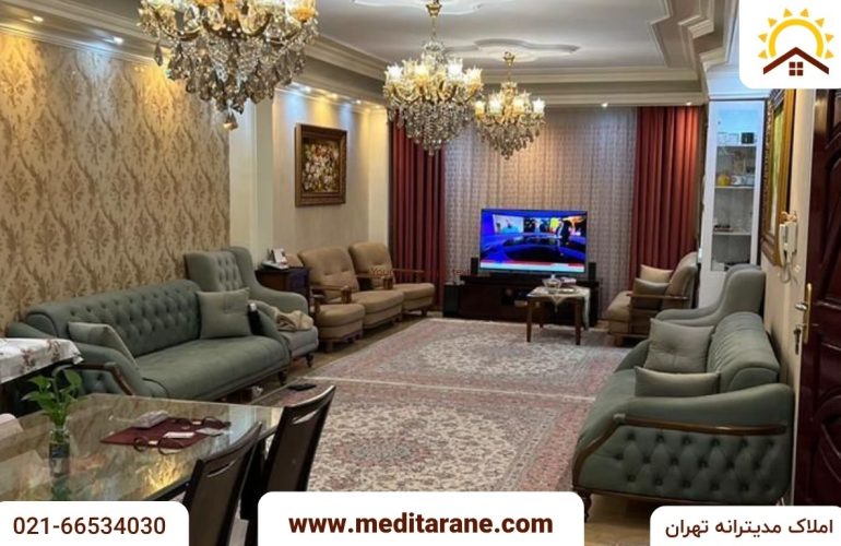 آپارتمان122متری 3خواب تک واحدی در ستارخان تهران