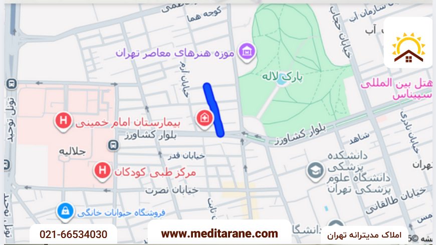 محله بلوار دریا | مرز ۲ برند سعادت آباد و شهرک غرب 4 محله بلوار دریا