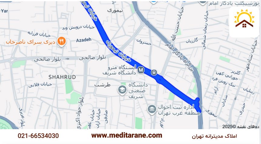خیابان تیموری در تهران منطقه ۲ و غرب تهران 3 خیابان تیموری تهران