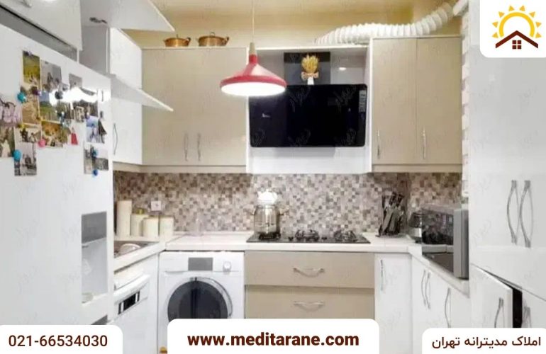 آپارتمان ۷۵متری+۱۲متر حیاط دو خوابه در صادقیه تهران